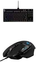 PRO Mechanical Gaming Keyboard and Logitech G502 HERO High Performance Gaming Mouse Bundle