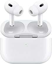 AirPods Pro 2nd Generation with Wireless MagSafe Charging Case (USB-C) with Apple 1 Year Limited Warranty (Wireless Charger)