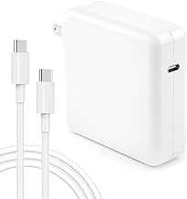 MacBook Pro Charger for MacBook Air USB C Laptop Charger for Mac Book 13/14/15/16 inch, 2024/2023/2022/2021/2020, M1/M2/M3 Computer, 96W Charger Block for USBC Device, Included Type C Cable