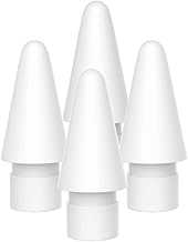 Replacement Tips Compatible with Apple Pencil 2 Gen iPad Pro Pencil - iPencil Nib for iPad Pencil 1 st/Pencil 2 Gen White 4 Pack (White 4 Pack)