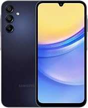 Galaxy A15 5G A Series Cell Phone, 128GB Unlocked Android Smartphone, AMOLED Display, Expandable Storage, Knox Security, Super Fast Charging, US Version, 2024, Blue Black