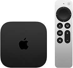 TV 4K Wi-Fi (3rd Generation) + Siri Remote + Power Cord + Apple 1 Year Limited Warranty (128 GB Ethernet & WiFi)