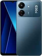 Poco C65 4G LTE GSM (256GB + 8GB) 50MP Triple Camera 6.74" Octa Core (Tmobile Mint Tello Global) Global Unlocked + (w/Fast 33w Car Charger) (Blue Global ROM)