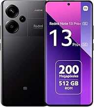 Xiaomi Redmi Note 13 PRO+ PLUS 5G + 4G LTE (512GB + 12GB) 6.67" 200MP Triple (Tmobile Mint Tello & Global) GLOBAL Bands Unlocked + (Fast Car Dual Charger Bundle) (Midnight Black Global ROM)