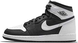 Jordan Youth Air 1 Retro High Og Gs Black/White-White (FD1437 010) Big Kid's Shoe