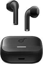 K20i by Anker, Semi-in-Ear Earbuds, Bluetooth Wireless, 36H Playtime, Fast Charge, Clear Sound, Comfortable Fit, ENC 2-Mic Clear Calls, Custom EQ, IPX5, Bluetooth 5.3, App Control