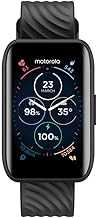 Moto 40 Smartwatch -10 Days Battery Life, Google Fit Integration, 1.5'' Crystal Clear Display, Heart Tracking, in-Depth Sleep Tracking, iOS and Android Compatible - Phantom Black