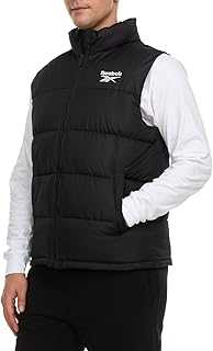 Mens Puffer Vest for Winter, Lightweight Down Alternative, Men's Outerwear Vests, Winter Vest for Men, Puffy Vest