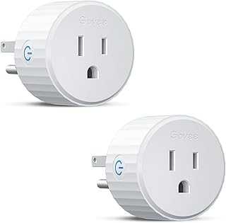 Smart Plug, WiFi Plugs Work with Alexa & Google Assistant, Smart Outlet with Timer & Group Controller, WiFi Outlet for Home, No Hub Required, ETL & FCC Certified, 2.4G WiFi Only, 2 Pack