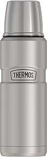 Stainless King Vacuum-Insulated Compact Bottle, 16 Ounce, Matte Steel