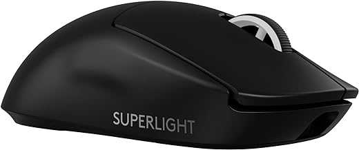 PRO X SUPERLIGHT 2 LIGHTSPEED Wireless Gaming Mouse, 8K Polling, Lightweight, LIGHTFORCE Hybrid Switches, HERO 2 Sensor, 888 IPS, 44,000 DPI, 5 Programmable Buttons,USB-C Charging, PC & Mac