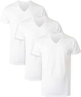 Men's Comfortsoft V-Neck Tagless Tshirt 3 Pack