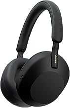 WH-1000XM5 The Best Wireless Noise Canceling Headphones, Made Of Soft Fit Synthetic Leather, Integrated Processor V1, With 4 Beamforming Microphones, Up To 30-Hour Battery Life, Black