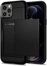 Slim Armor CS iPhone 12/12 Pro Case - Black, Extreme Protection, Metallic Finish