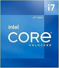 Core i7-12700K Gaming Desktop Processor with Integrated Graphics and 12 (8P+4E) Cores up to 5.0 GHz Unlocked LGA1700 600 Series Chipset 125W