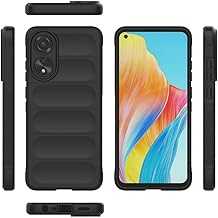 Compatible with Oppo A78 4G Case Cover,TPU Mobile Phone Soft Compatible with Oppo A78 4G CPH2565 Case Cover Black