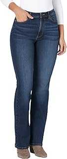 Womens High Rise True Straight Fit Jean