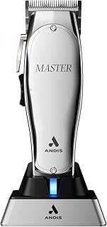 12660 Professional Master Corded/Cordless Hair Trimmer, Adjustable Carbon Steel Blade Hair Clipper for Close Cutting, Silver