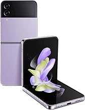 SAMSUNG Galaxy Z Flip 4 Factory Unlocked SM-F721U1 256GB Bora Purple (Renewed)