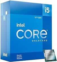 Core i5-12600KF Desktop Processor 10 (6P+4E) Cores up to 4.9 GHz Unlocked LGA1700 600 Series Chipset 125W