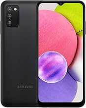 Samsung Galaxy A03s Cell Phone, AT&T GSM Unlocked Android Smartphone, 32GB, Long Lasting Battery, Expandable Storage, 3 Camera Lenses, Infinite Display - Black (Renewed)