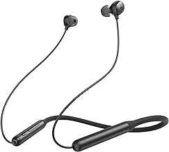 by Anker Life U2i Wireless Neckband Headphones, 10mm Drivers with BassUp Technology, 22H Playtime, AI-Enhanced Calls, Foldable and Lightweight, IPX5 Water-Resistant, Secure Fit, Bluetooth 5