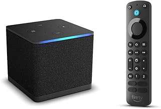 Fire TV Cube with Alexa Voice Remote Pro