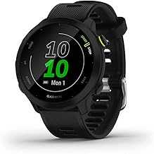 Forerunner 55, GPS Running Watch with Daily Suggested Workouts, Up to 2 weeks of Battery Life, Black - 010-02562-00