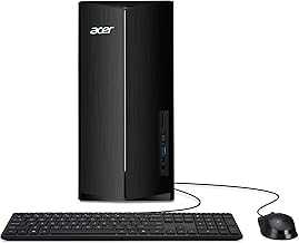 Aspire TC-1780-UA92 Desktop | 13th Gen Intel Core i5-13400 Processor | 8GB 3200MHz DDR4 | 512GB M.2 SSD | SD Card Reader | Intel Wi-Fi 6E AX211 | Windows 11 Home, Black