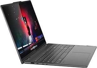 Yoga 7i 16" 16:10 300 Nits WUXGA 2 in 1 Touch-Screen Laptop – 12-Core Ultra 5 125U(Beats i7 1355U) - 2xThunderbolt4 - Wi-Fi6E - Backlit KB- Storm Grey Win11 W/Cloth (16GB RAM | 512GB SSD)