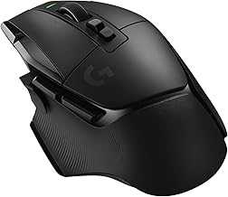 Logitech G502 X Lightspeed Wireless Gaming Mouse - LIGHTFORCE Hybrid Optical-Mechanical switches, Hero 25K Gaming Sensor, Compatible with PC - macOS/Windows - Black (Renewed)