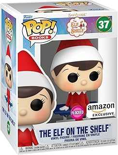 Pop! Books: Elf on The Shelf- Elf (Flocked), Amazon Exclusive