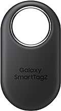 SmartTag2 (2023) Bluetooth + UWB, IP67 Water and Dust Resistant, Findable via App, 1.5 Year Battery Life - Black (International Version)