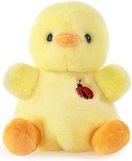 Sew Butiful 8" Duck Stuffed Animals Plush, Cute Plushies for Animal Themed Parties Teacher Student Award, Animal Toys for Baby, Boy, Girls, Great for Nursery, Room Decor, Bed (Duck)