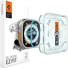 EZ Fit Tempered Glass Screen Protector for Apple Watch Ultra 2, Apple Watch Ultra (49mm) - 2 Pack