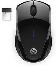 HP Wireless Mouse - Black, 15-Month Battery, 1600 DPI Sensor, Side Grips - for PC/Laptop, Mac, Chromebook