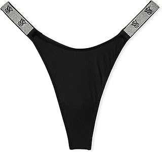 Women's Very Sexy Shine Strap Thong Underwear, Panties for Women (XS-XXL)