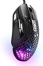 Aerox 5 - Holey RGB Gaming Mouse - Ultra-lightweight Water Resistant Design - 18K DPI TrueMove Air Optical Sensor