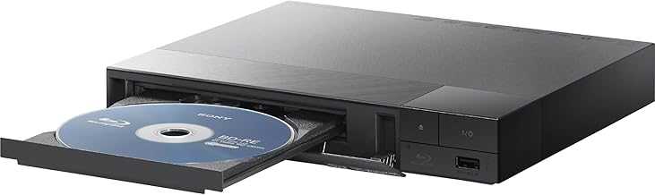 BDP-BX370 Streaming Blu-ray DVD Player with built-in Wi-Fi, Dolby Digital TrueHD/DTS and upscaling, with included HDMI cable