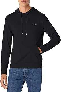 Men's Long Sleeve Cotton Jersey Hooded T-Shirt