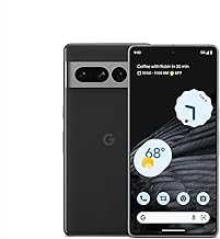 Pixel 7 Pro - 5G Android Phone - Unlocked Smartphone with Telephoto/Wide Angle Lens, and 24-Hour Battery - 128GB - Obsidian