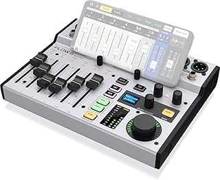 FLOW 8 8-Input Digital Mixer with Bluetooth Audio and App Control, 60 mm Channel Faders, 2 FX Processors and USB/Audio Interface