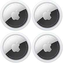 AirTag Tracking Device, 4-Pack with 1-Year Apple Warranty