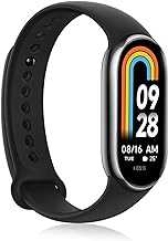 Mi Band 8 Smart Bracelet 1.62“ AMOLED Screen Heart Rate Blood Oxygen Bluetooth Sport Watch Fitness Traker Watch(Global Version Black) (M2239B1)