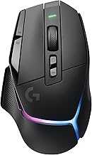 Logitech G502 X Plus Lightspeed Wireless Optical Mouse - LIGHTFORCE hybrid switches, LIGHTSYNC RGB, HERO 25K gaming sensor, compatible with PC - macOS/Windows - Black