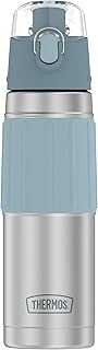 Stainless Steel Hydration Bottle, 18 Ounce, Gray