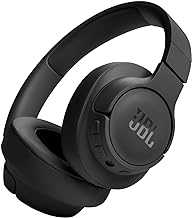 Tune 720BT - Wireless Over-Ear Headphones with JBL Pure Bass Sound, Bluetooth 5.3, Up to 76H Battery Life and Speed Charge, Lightweight, Comfortable and Foldable Design (Black)