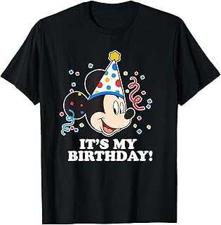 Mickey Mouse It's My Birthday T-Shirt