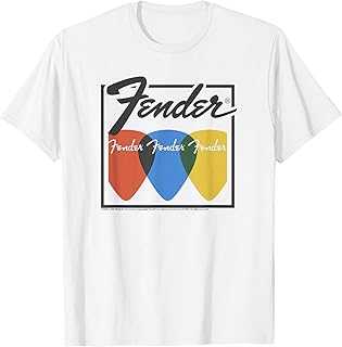 Colorful Vintage Guitar Picks T-Shirt