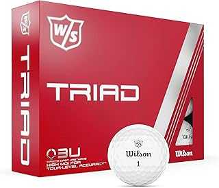 Staff Triad Golf Balls - 12 Pack